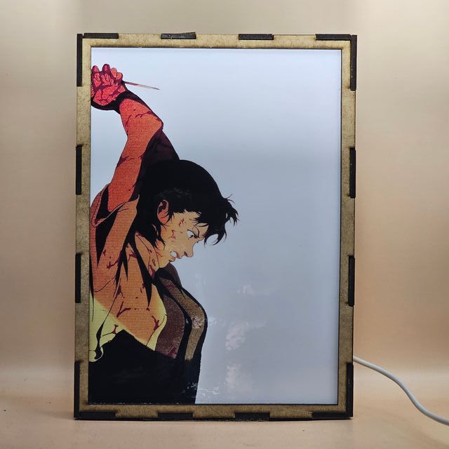 Lámpara LED Doble Imagen Perfect Blue