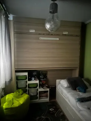 Armario modular con cama abatible