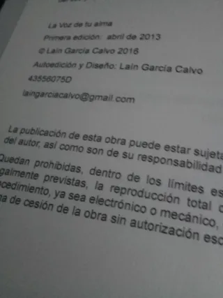La Voz de tu Alma,Lain García Calvo