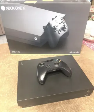 Xbox One X 1TB Microsoft Nero