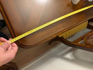 Conjunto mesa y sillas comedor madera