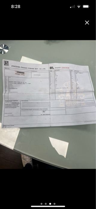 Piaggio Zip 49cc Scooter Automática