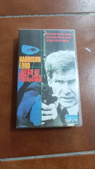 Película VHS Juego de Patriotas Harrison Ford