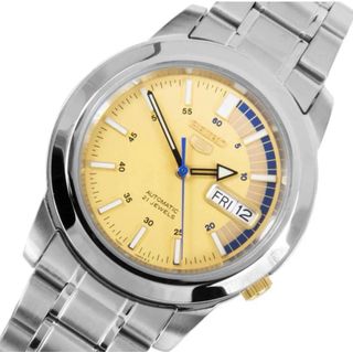 Reloj Seiko 5 SNKK29K1 Esfera Amarilla