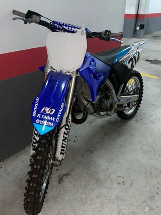 Yamaha YZ 125 Motocross Azul/Blanco