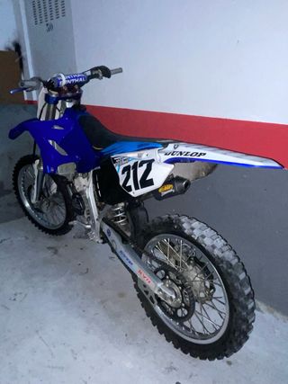 Yamaha YZ 125 Motocross Azul/Blanco