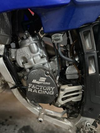 Yamaha YZ 125 Motocross Azul/Blanco