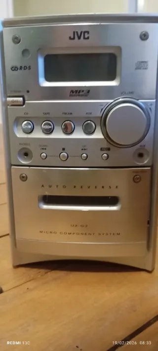 Minicadena JVC UX-G3 Plata