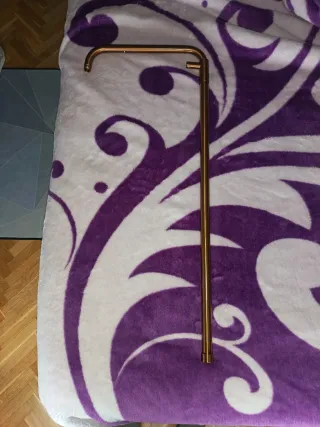 Barra Ducha 122cm Oro Rosa Cepillado marca IMEX