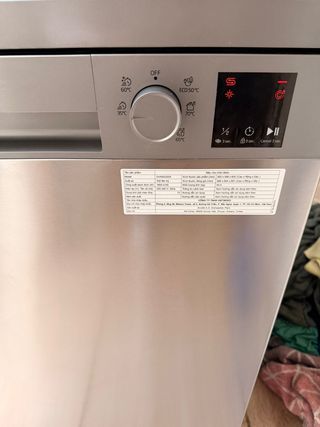 Lavavajillas Beko plateado