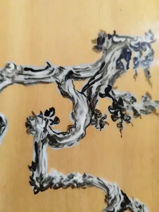 2 Quadri Antichi Dipinti a Mano di Cavalli