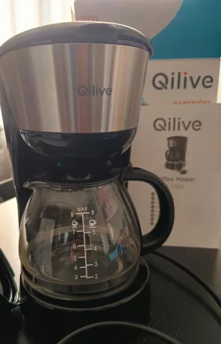 Cafetera Qilive Filtro 0,75L poquísimo uso