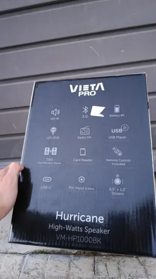 Altavoz Vieta Pro Hurricane 100W