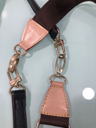 2 Correas Louis Vuitton Marrón y Beige