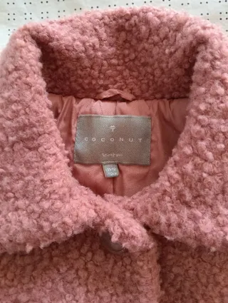 Abrigo niña Coconut rosa