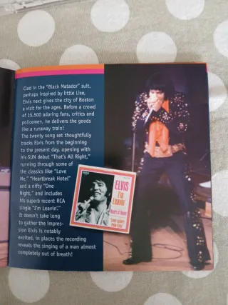 CD Elvis Presley One Night Only!