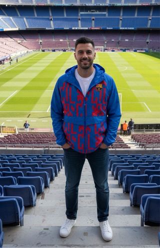 Chaqueta Nike FC Barcelona Azul/Roja