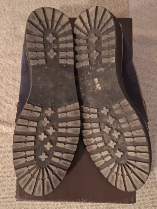 Mocasines Zendra azul marino señora talla 37