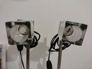 Juego de 2 lámparas de mesa modernas