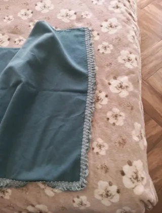 Mantovana tessuto teal sartoriale