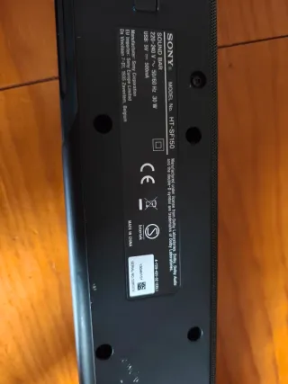 Barra de Sonido Sony Negra