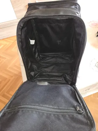 Mochila de moto KUM negra