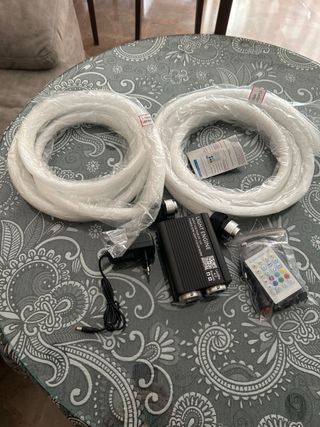 Kit Fibra Óptica Coche RGBW LED