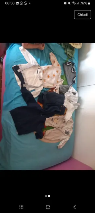 Set abbigliamento neonato 3-18 mesi C'è tanto altr