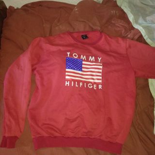 Sudadera Tommy Hilfiger Roja Talla L
