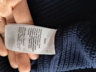 Cárdigan Lacoste Azul Hombre 100% Algodón