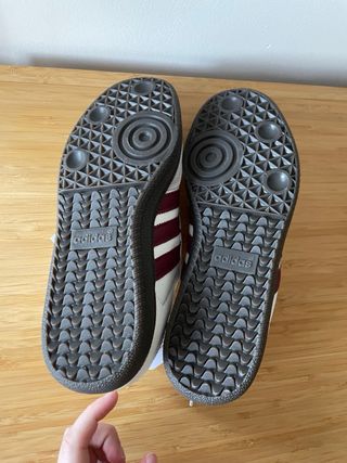 Adidas Samba OG Blancas/Burdeos Nuevas. Negociable