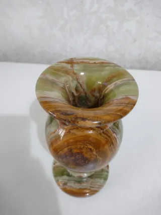 Vaso vintage in onice