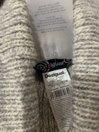 Poncho Desigual Talla Única