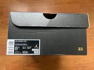 Air Jordan 1 Mid Obsidian Azul Blanco