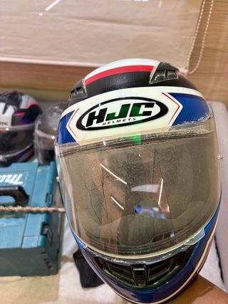 Lote 3 Cascos Moto HJC Shark