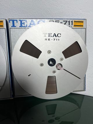 2 Bobinas TEAC RE-711 Metal