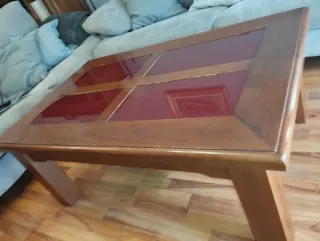 Sofás 3+2, Librero y Mesa Auxiliar