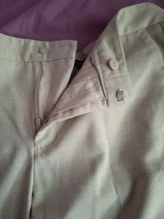 Blazer Zara Beige Mujer