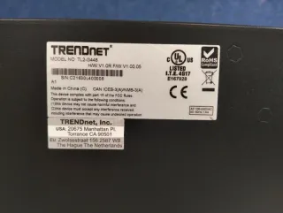 Switch TRENDnet TL2-G448 48 Puertos Gestionable