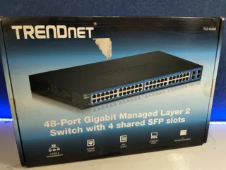 Switch TRENDnet TL2-G448 48 Puertos Gestionable