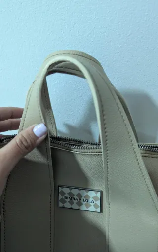 Bolso Bimba y Lola Piel Beige
