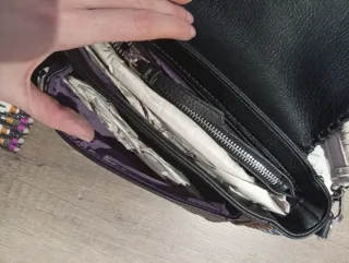 Bolso bandolera Desigual negro multicolor