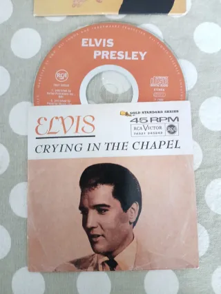 Elvis Presley - Lote 2 cds single límite edicion