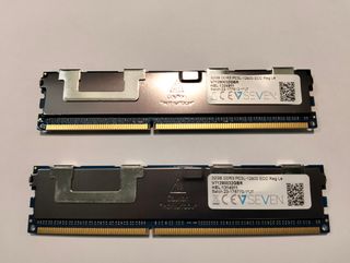 Memoria RAM 64GB DDR3 1600MHz PC3-12800 2x32GB CL11 RAM V7