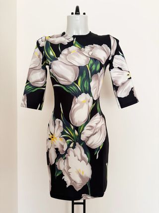 Vestido floral ajustado Talla Única Nuevo