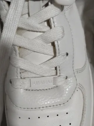 Botines blancos unisex