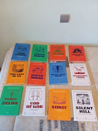 12 Libros Colección Videojuegos Legendarios RBA