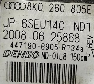 Compresor aire acondicionado audi a4 avant 121772