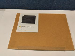 Funda Teclado Platino QWERTY para Microsoft Surface Go