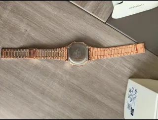 Reloj Casio Dorado y Rosa